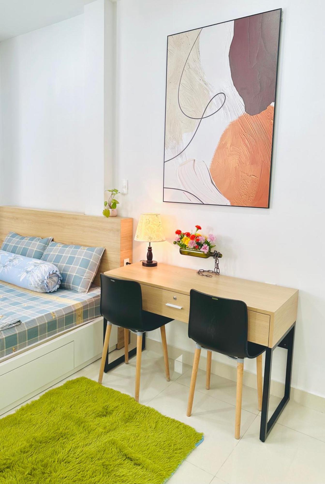 Quiet Perfect Located 1Br With Desk 504 Lejlighed Ho Chi Minh-Byen Eksteriør billede
